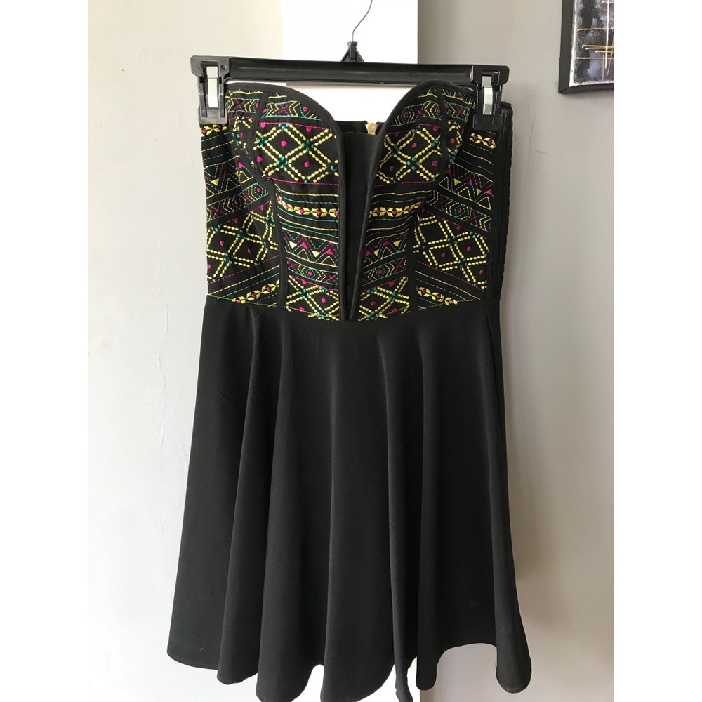 GB strapless dress